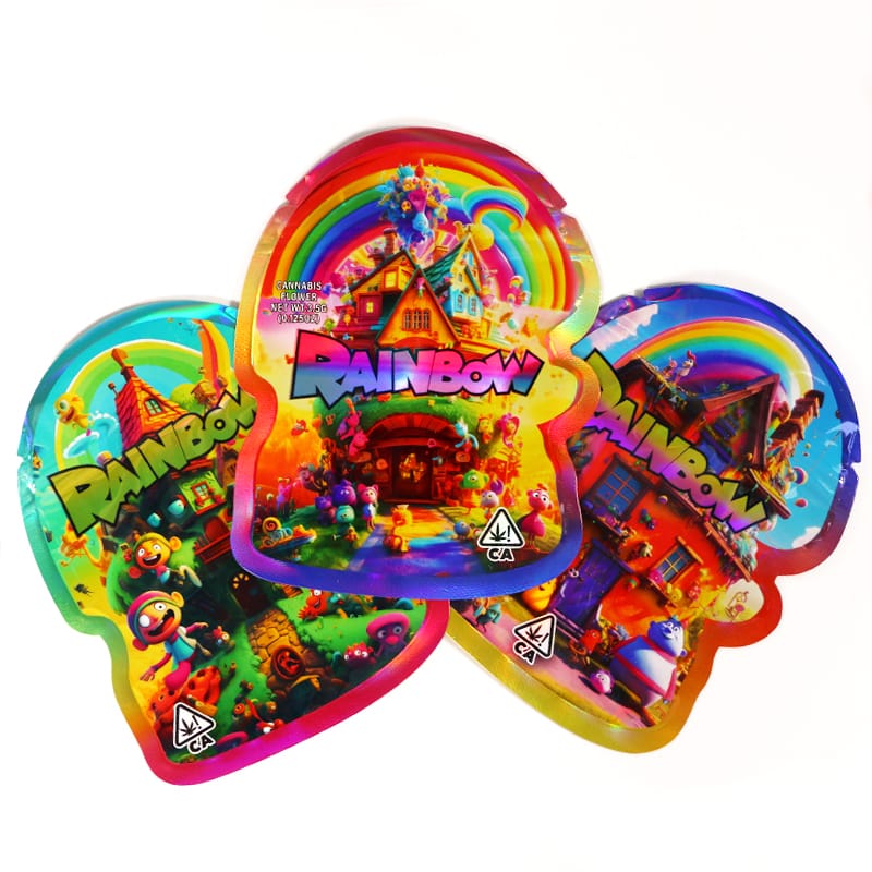 custom printed shaped mylar bags cannabis pouches p&m 2412 (4)
