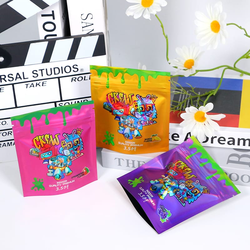 custom printed stand up pouches p&m 2412 1