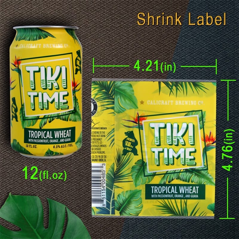 custom shrink sleeve labels for beer