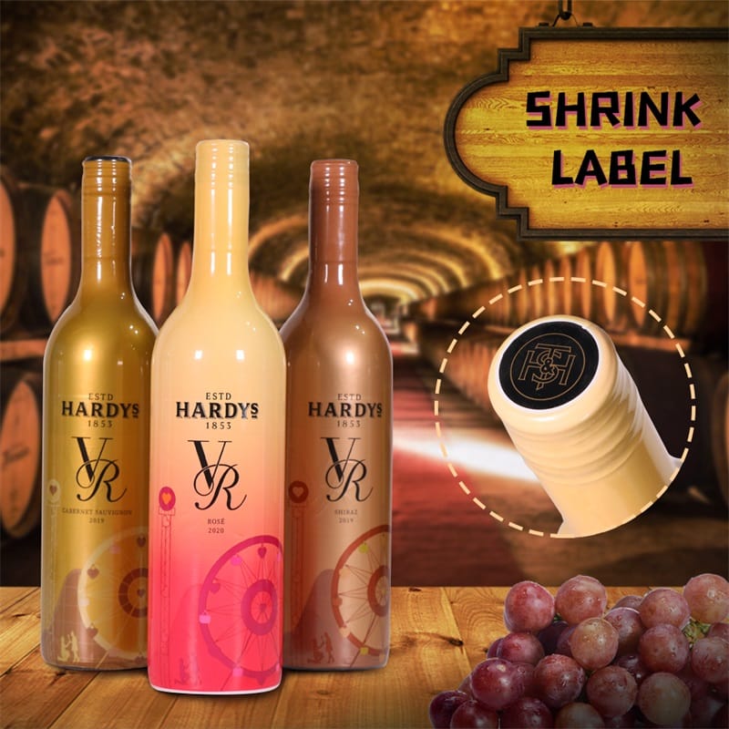shrink labels & tamper evident shrink bands for wine p&m 2412 2